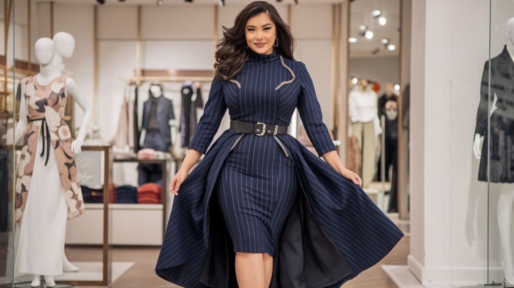 Mẹo chọn quần áo cho người có thân hình tròn trĩnh 3